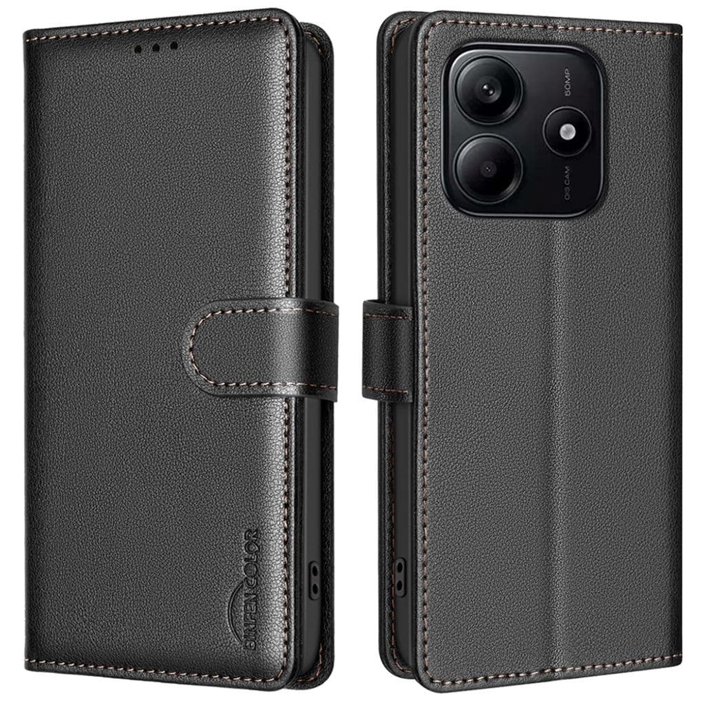 BINFEN COLOR Xiaomi Redmi Note 14 4G Fodral - Svart