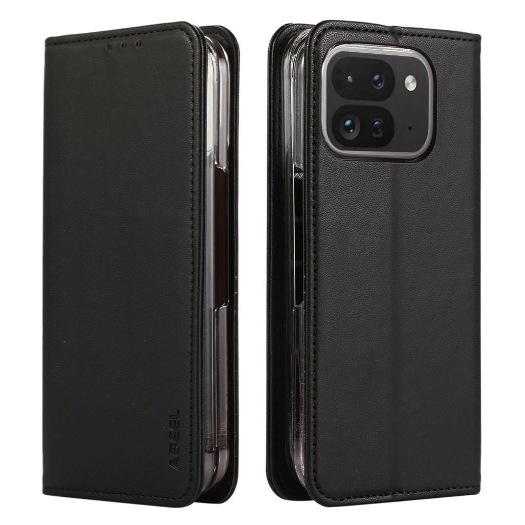 ABEEL Google Pixel 11 Pro Fold Plånboksfodral med ställ - Svart