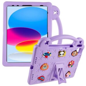 iPad A16 11" 2025/10.9" 2024 Fodral för barn - Lila
