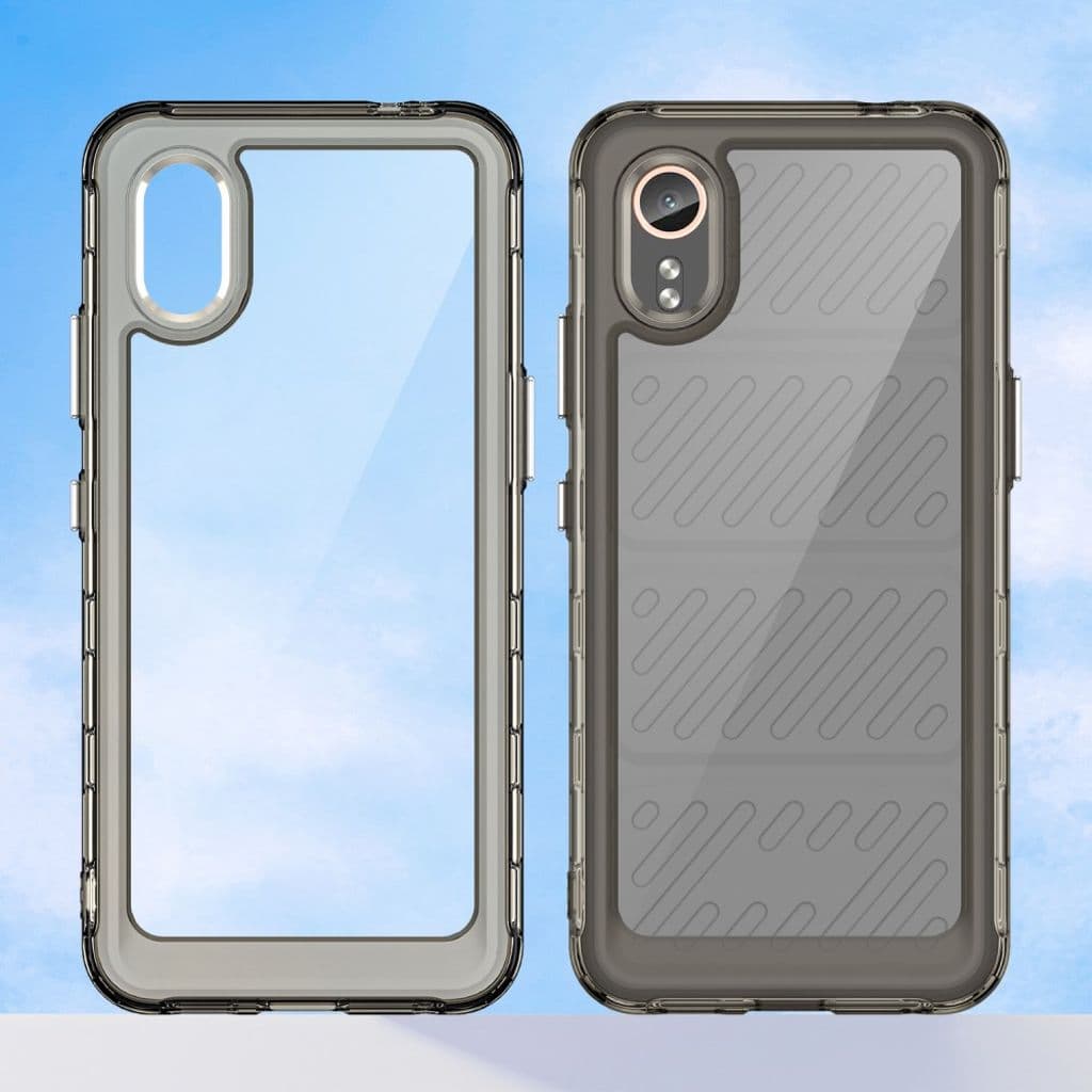 Samsung Galaxy Xcover7 stötsäkert Skal - Transparent Grå