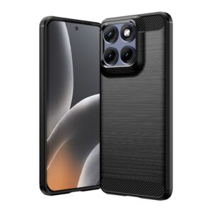 Motorola Edge 70 Fusion Plus/Edge 70 Fusion 5G skal kolfiber - Svart