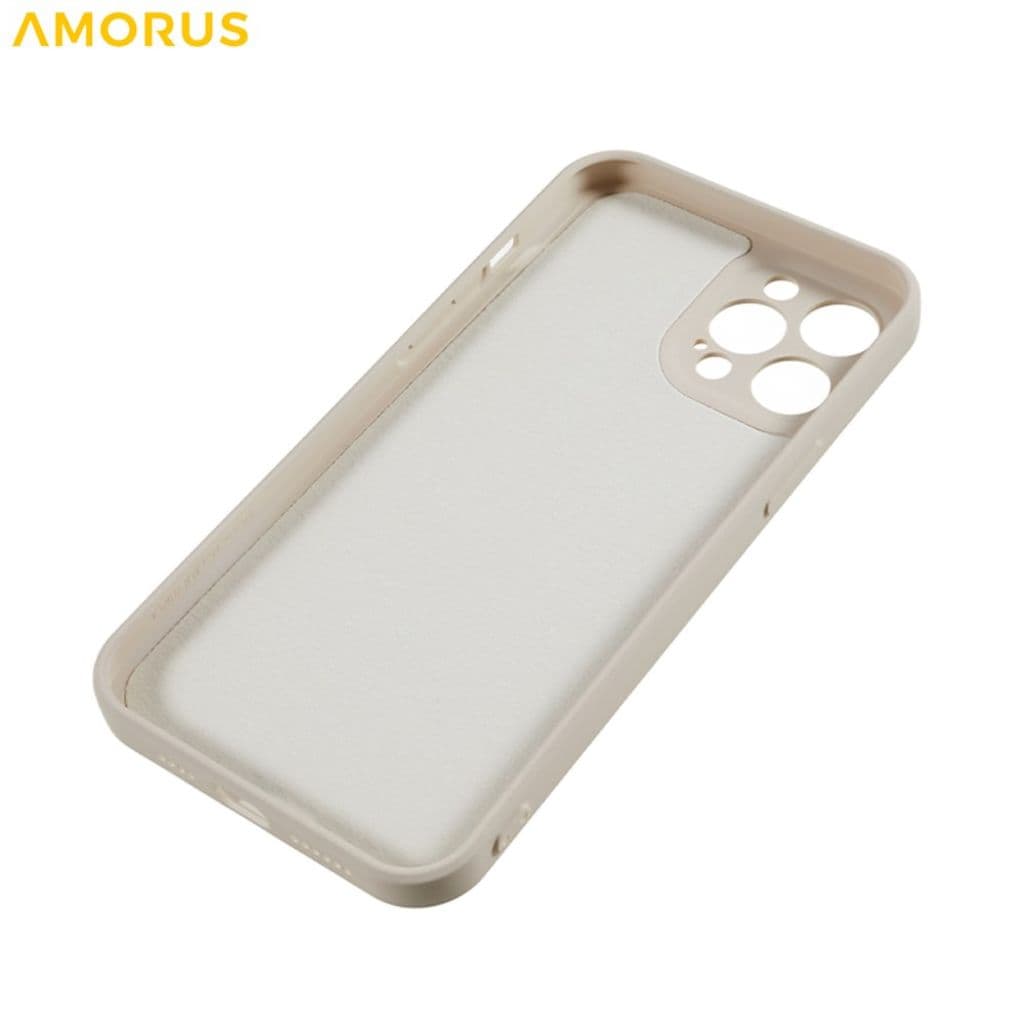 AMORUS iPhone 12 Pro Max TPU Skal - Vit - Bild 6