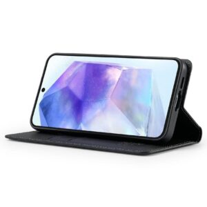 LC.IMEEKE Samsung Galaxy S25 Plånboksfodral - Svart