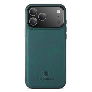 DG.MING iPhone 18 Pro/17 Pro Skal i PU-läder - Grön