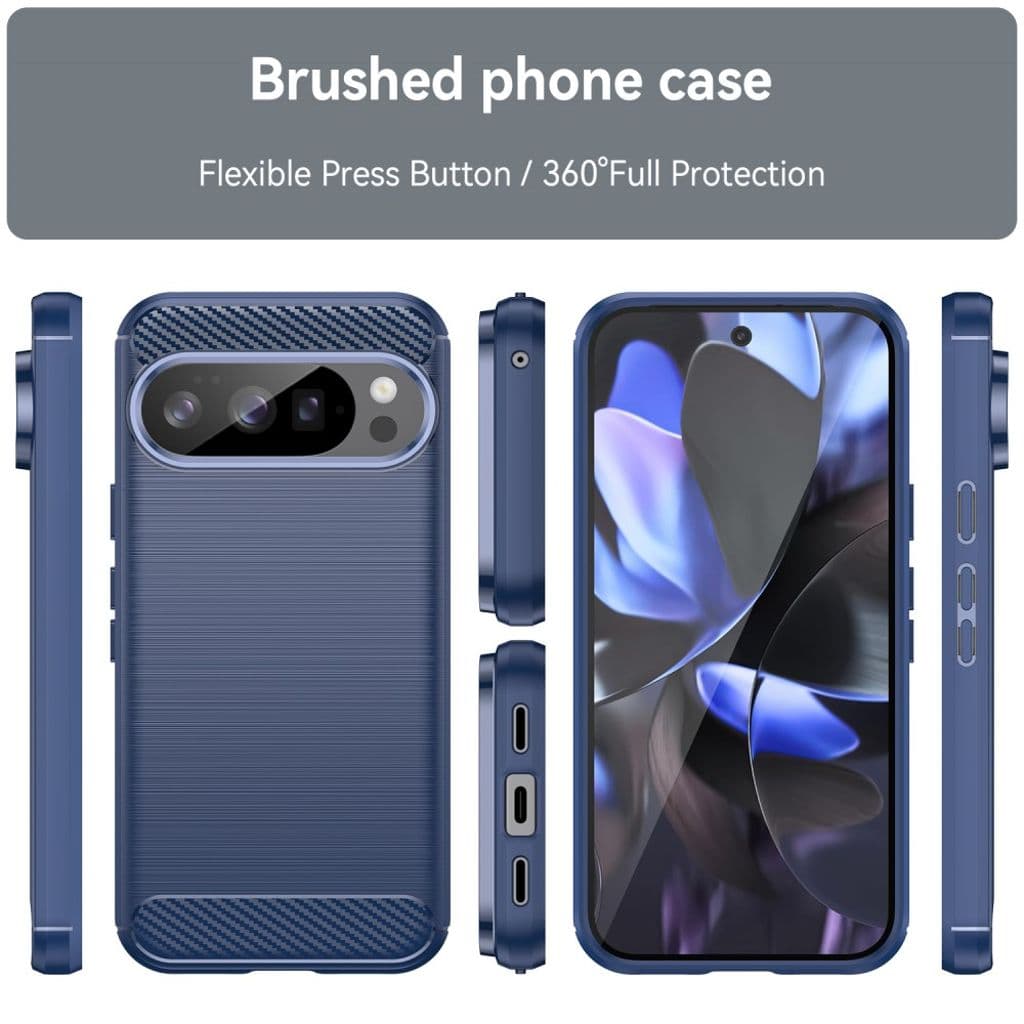 Google Pixel 10 / 10 Pro TPU Telefonskal - Blå