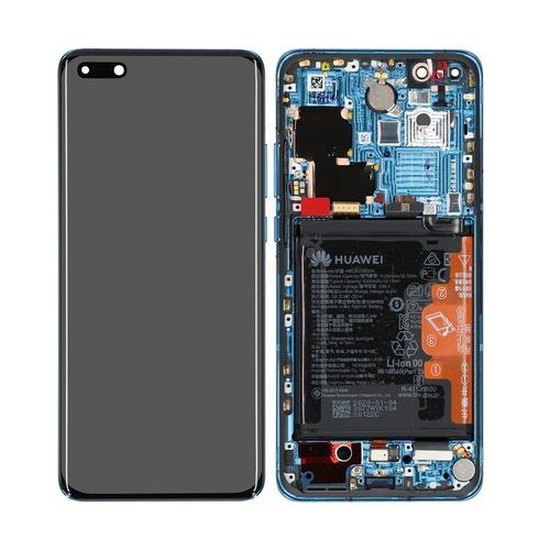 Huawei P40 Pro Skärm med LCD Display - Blå