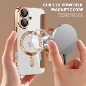 iPhone 16 Fodral med Kortplatser - Brun