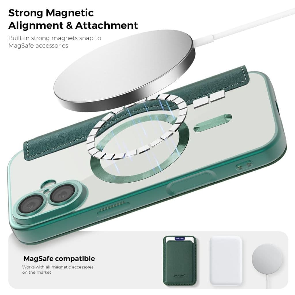 iPhone 17 Fodral med MagSafe - Grön - Bild 7