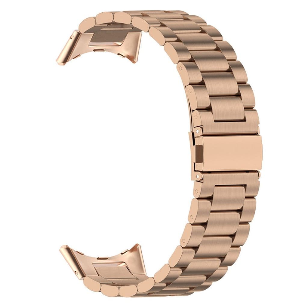 Google Pixel Watch 3 41 mm etc. Klockarmband i rostfritt stål - Roséguld