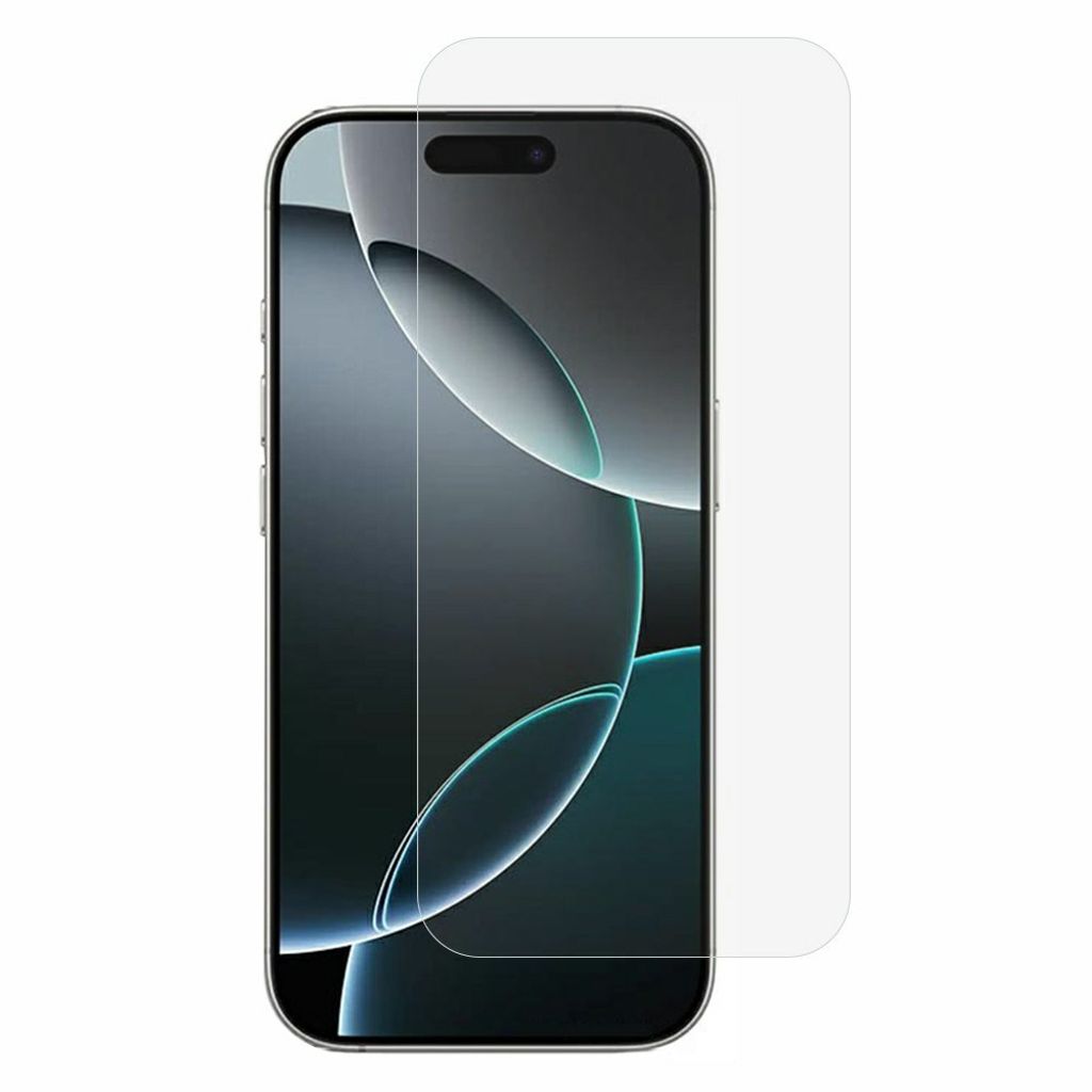 AMORUS iPhone 17 Pro Skärmskydd 2.5D 9H Aluminium-Kisel Glas