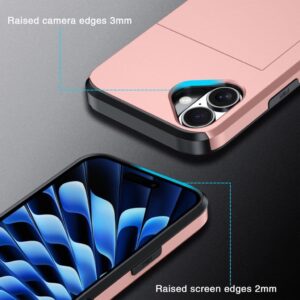iPhone 16 Skal med kortplats - Vit