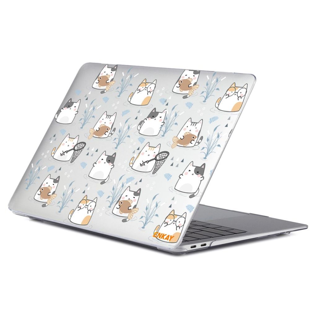 ENKAY HAT PRINCE MacBook Pro 16" Skal med Mönster - Katt
