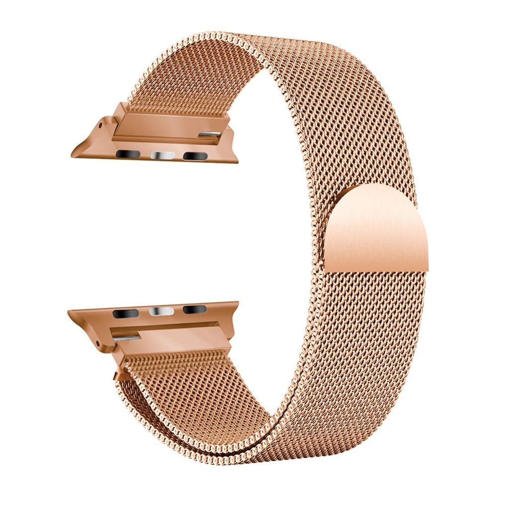 Apple Watch 42/44/46/49mm Klockarmband Milanese - Guld
