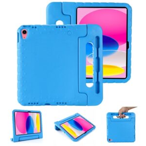 Taltech iPad A16 11" 2025/10th Gen 10,9" 2022 EVA-fodral med handtag - Blå