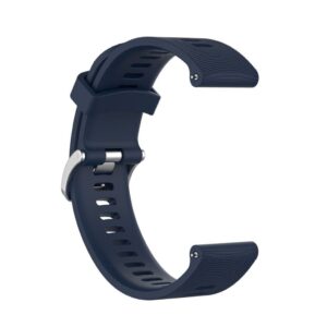 Silikonarmband Garmin/Samsung/Huawei/Amazfit/Ticwatch – Blå
