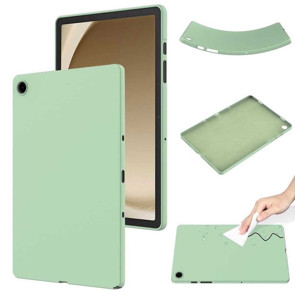 Samsung Galaxy Tab A11 Plus / A9 Plus Skal i silikon - Grön