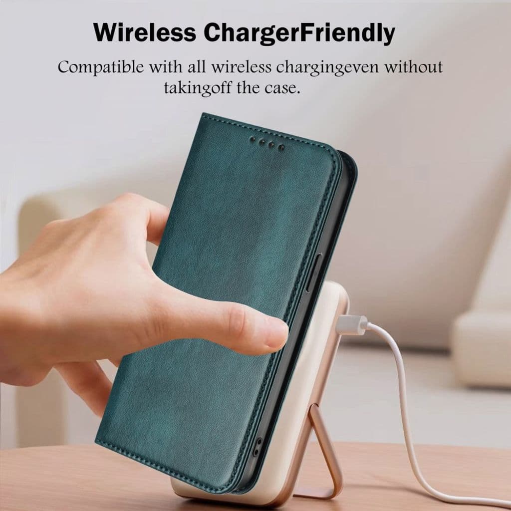 Xiaomi 15T Pro Fodral med Stativ - Mörkgrön