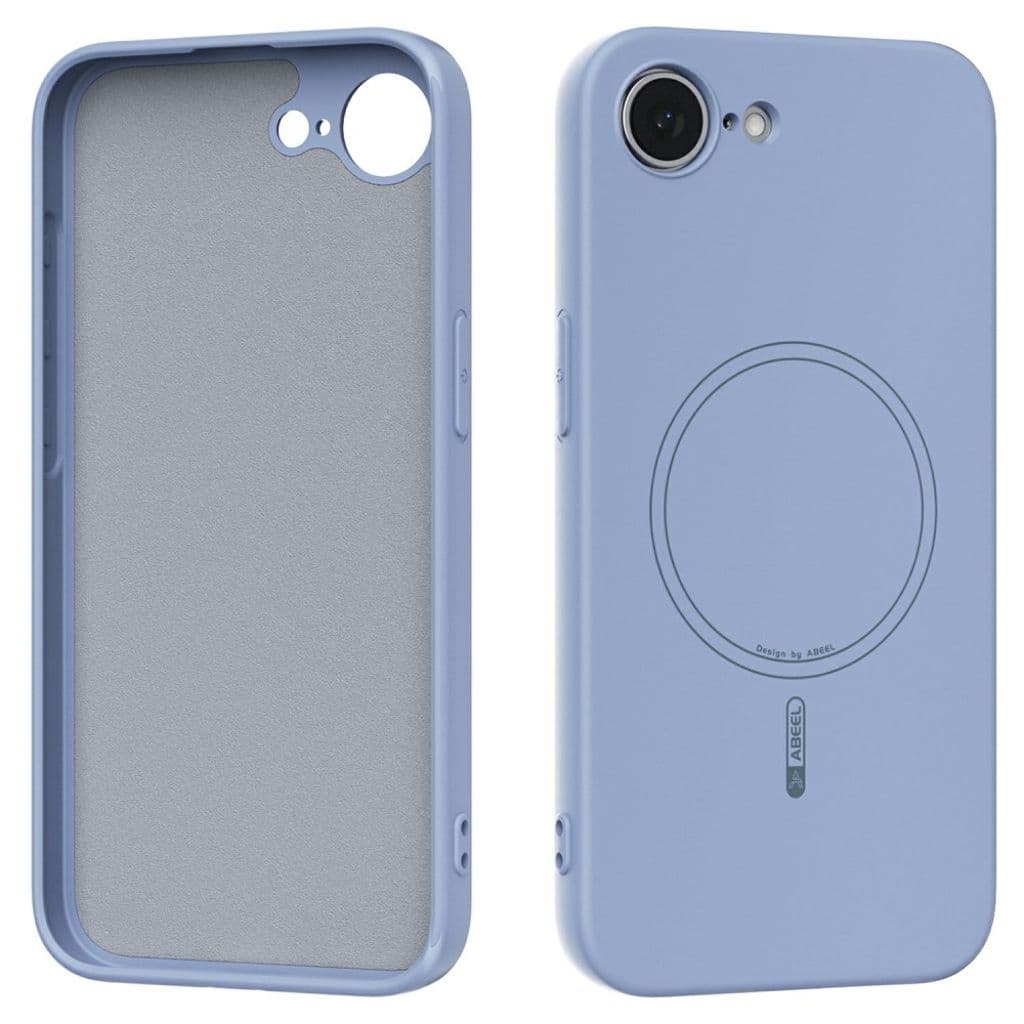 ABEEL iPhone 16e MagSafe-kompatibelt Skal Liquid Silicone - Ljusblå