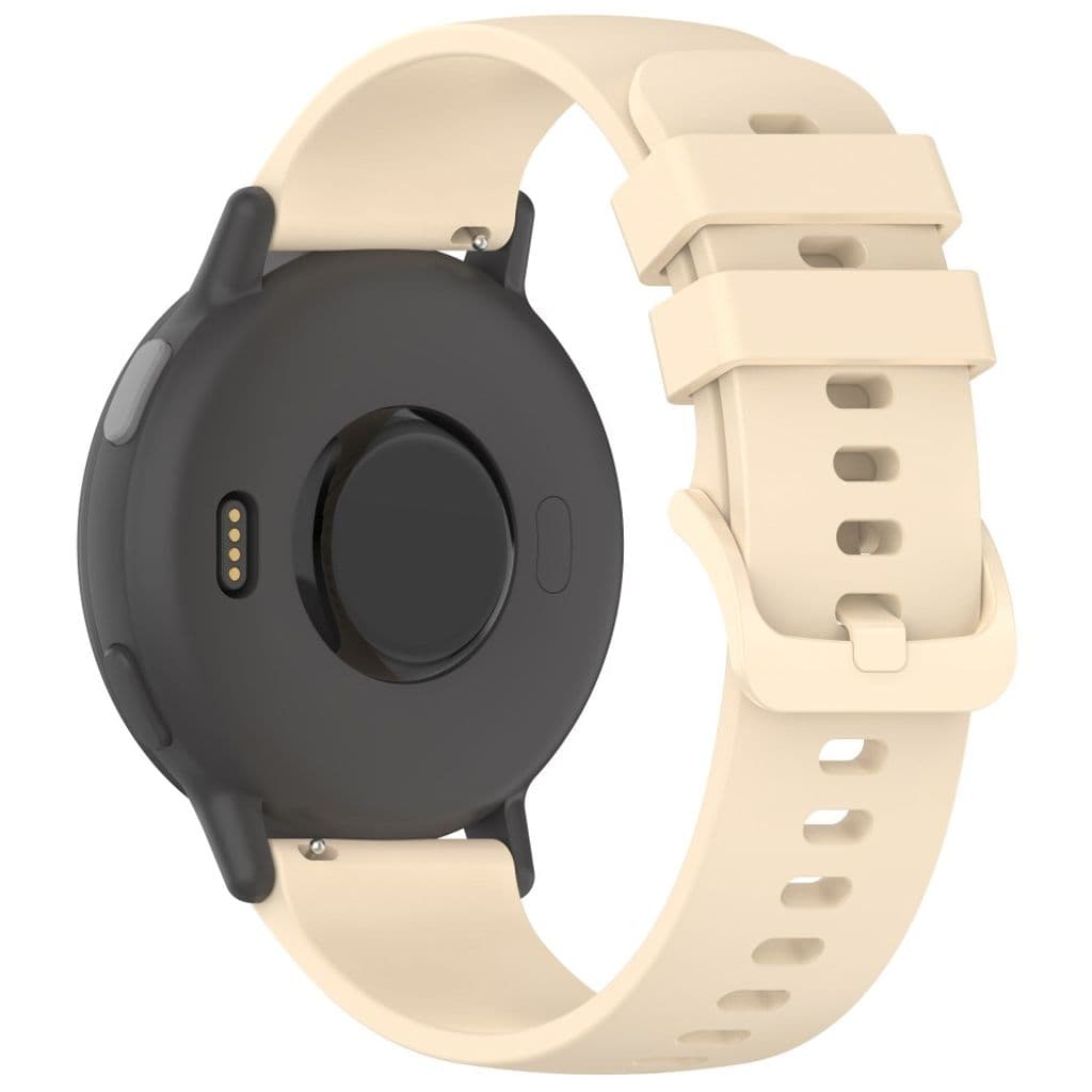 Garmin Forerunner 265 etc. Klockarmband i silikon - Ljusgult - Bild 2
