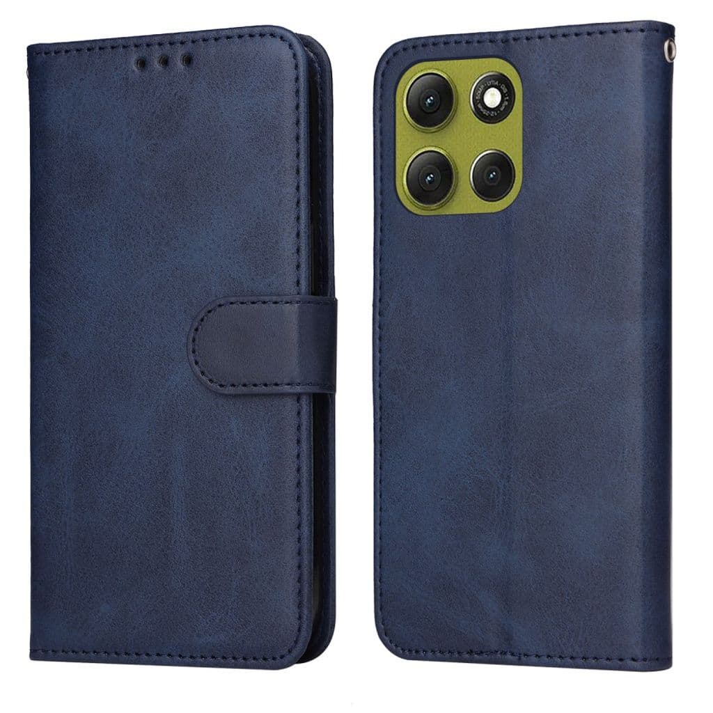 Motorola Moto G86 Power 5G / G86 5G Plånboksfodral PU-läder Stand – Blå