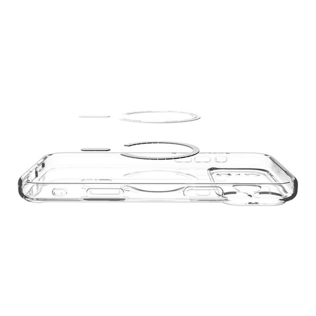Spigen Ultra Hybrid MagSafe Skal till iPhone 17 Pro Max - Vit/Transparent - Bild 2