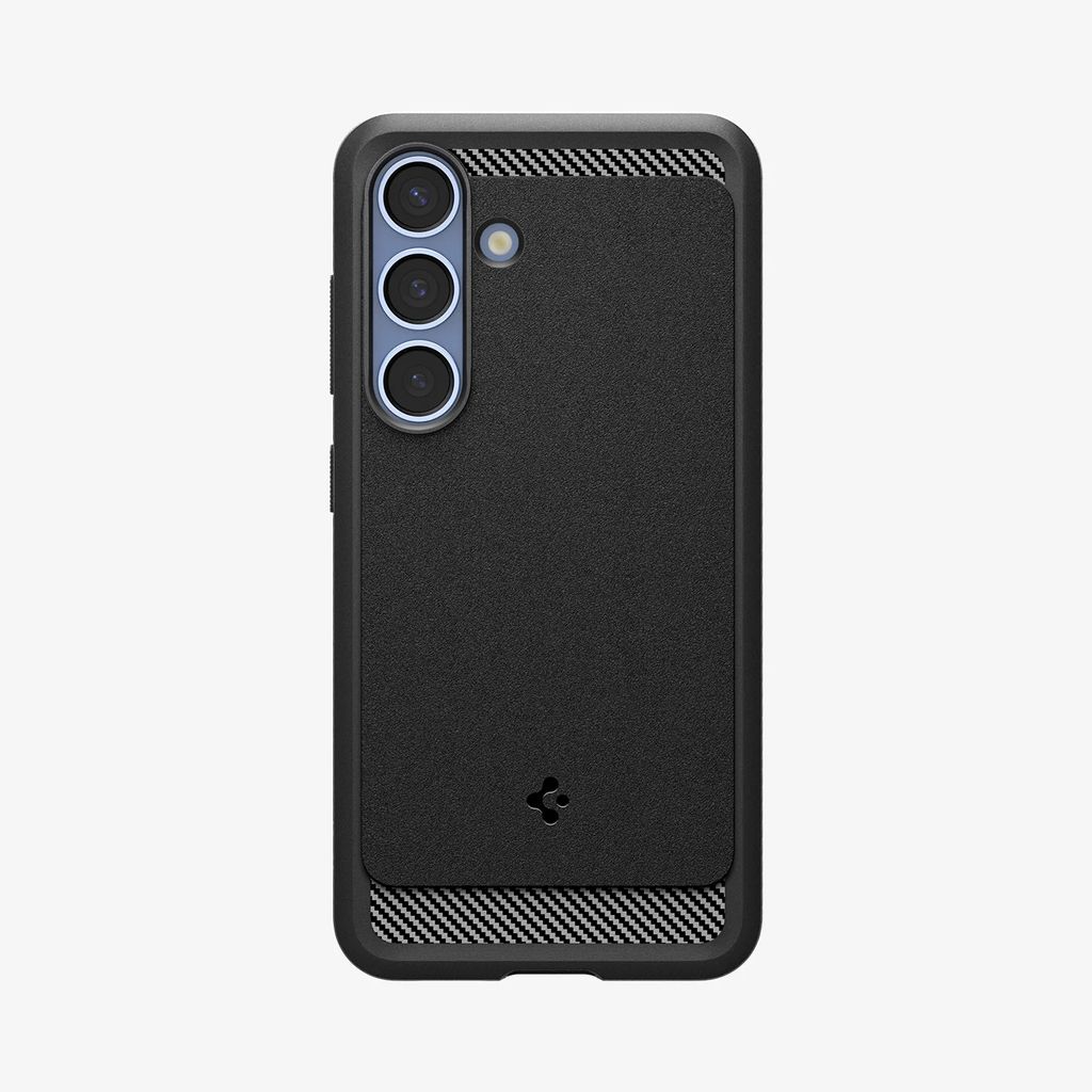 Spigen Samsung Galaxy S25 Rugged Armor MagFit Skal - Matt Svart - Bild 7