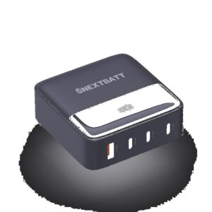 NEXTBATT 4-i-1 100W GaN Multi USB-laddare 3x USB-C & 1x USB-A