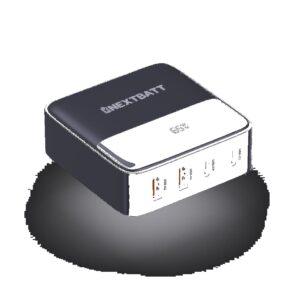 NEXTBATT 4-i-1 65W GaN Multi USB-laddare 2x USB-C & 2x USB-A