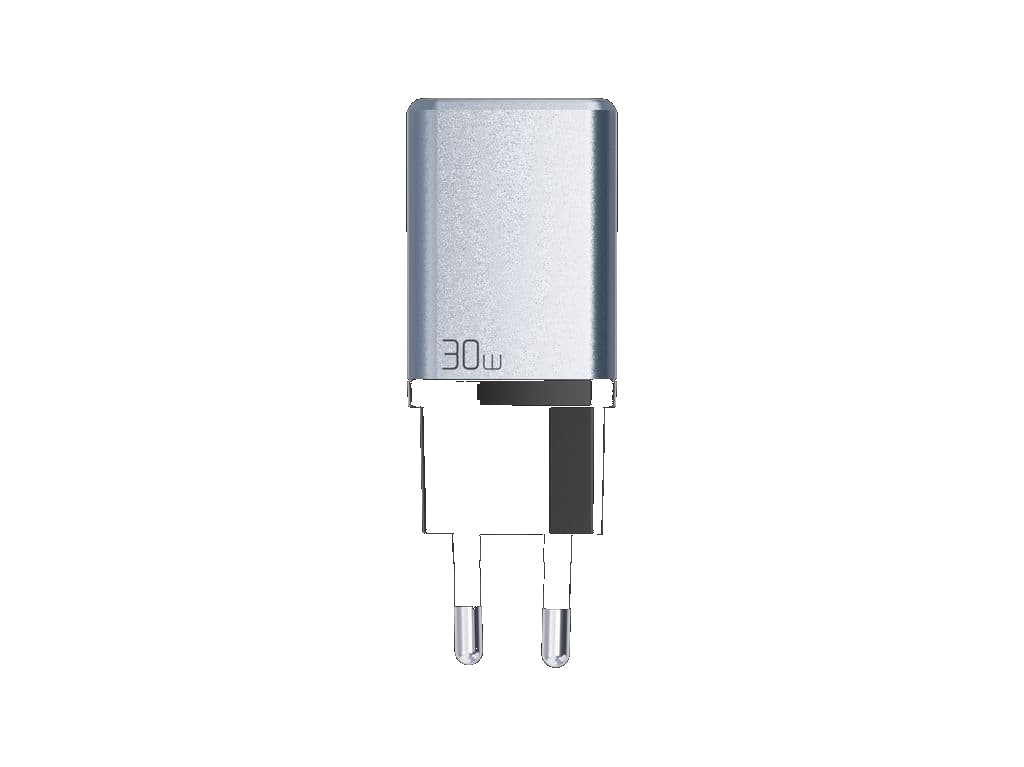 NEXTBATT 30W GaN USB-C Snabbladdare – Svart/Grå