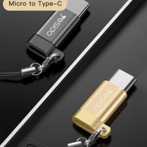 Yesido Micro USB till USB-C Mini OTG-adapter för laddning och överföring