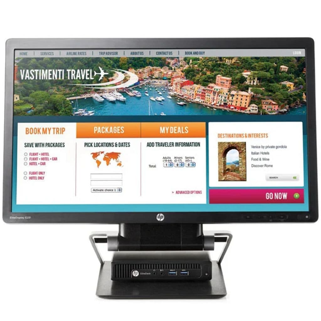 HP Integrated Work Center för Desktop Mini och Thin Client