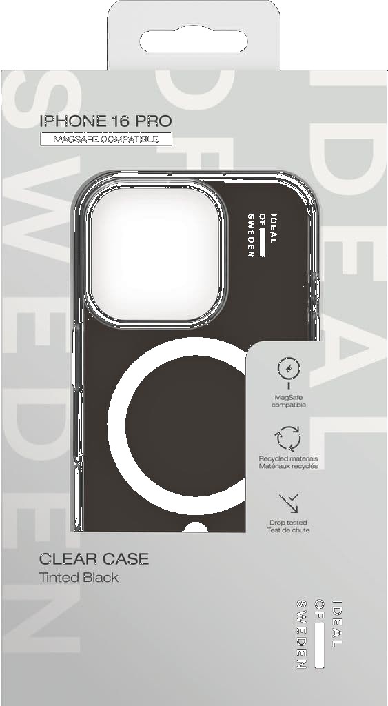 Ideal of Sweden iPhone 16 Pro Magsafe skal - Transparent Svart