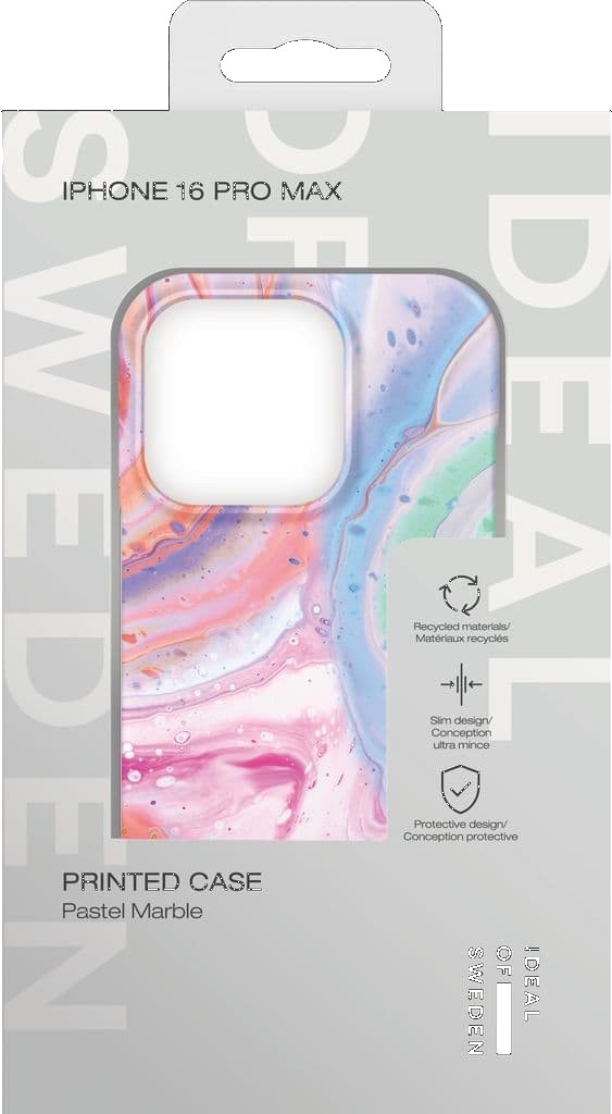 Ideal of Sweden iPhone 16 Pro Max Fashion Skal - Pastel Marble
