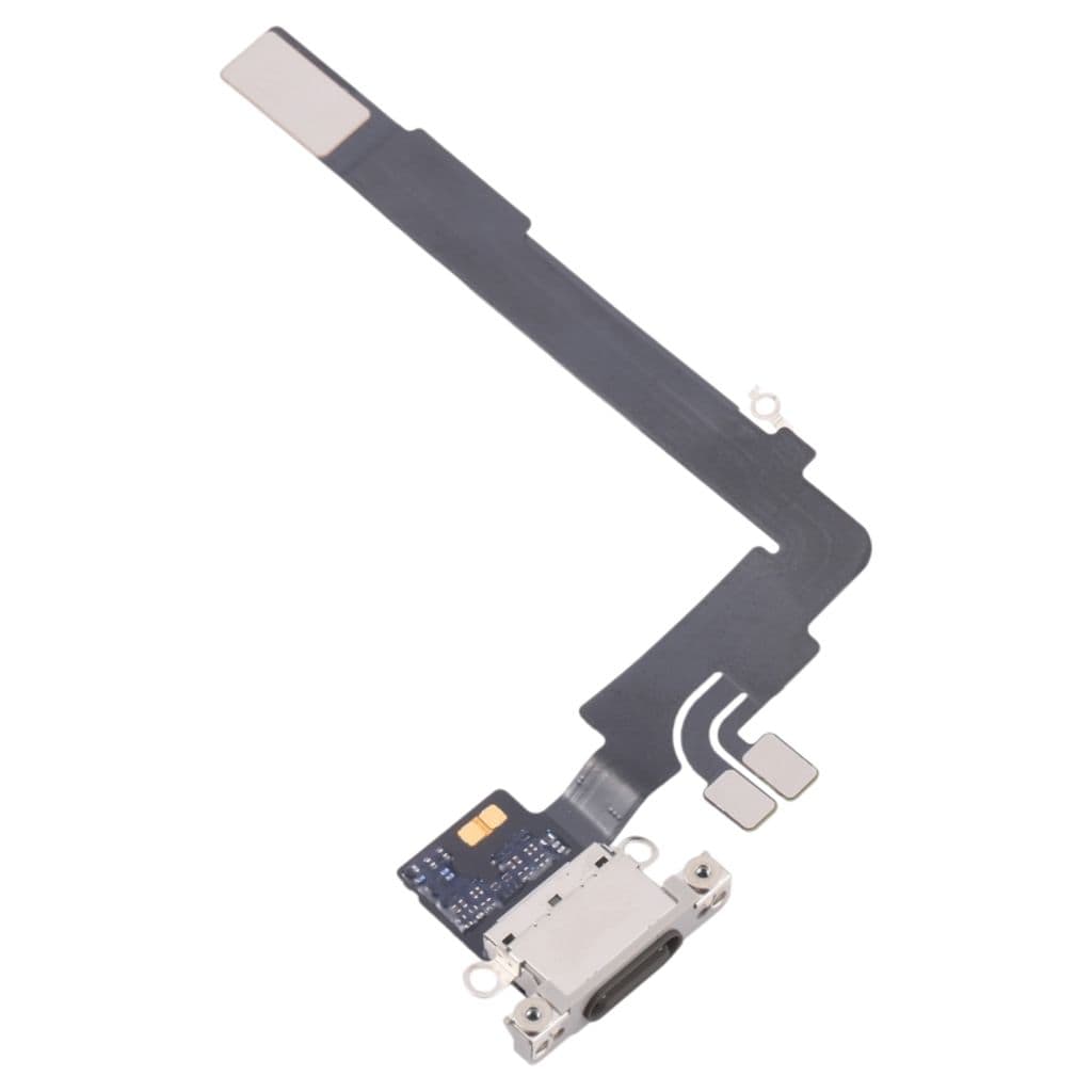 iPhone 16 Pro Max Laddningsport flexkabel - Svart