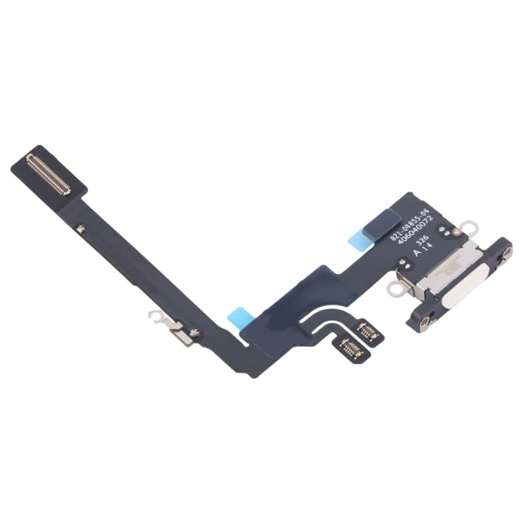 iPhone 16 Pro Laddningsport flexkabel - Vit