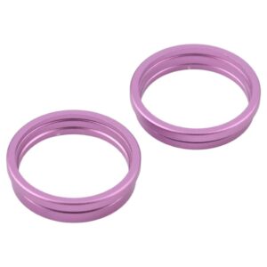 iPhone 16 Plus Bakre kameralins yttre skyddsring, 2-pack - Lila