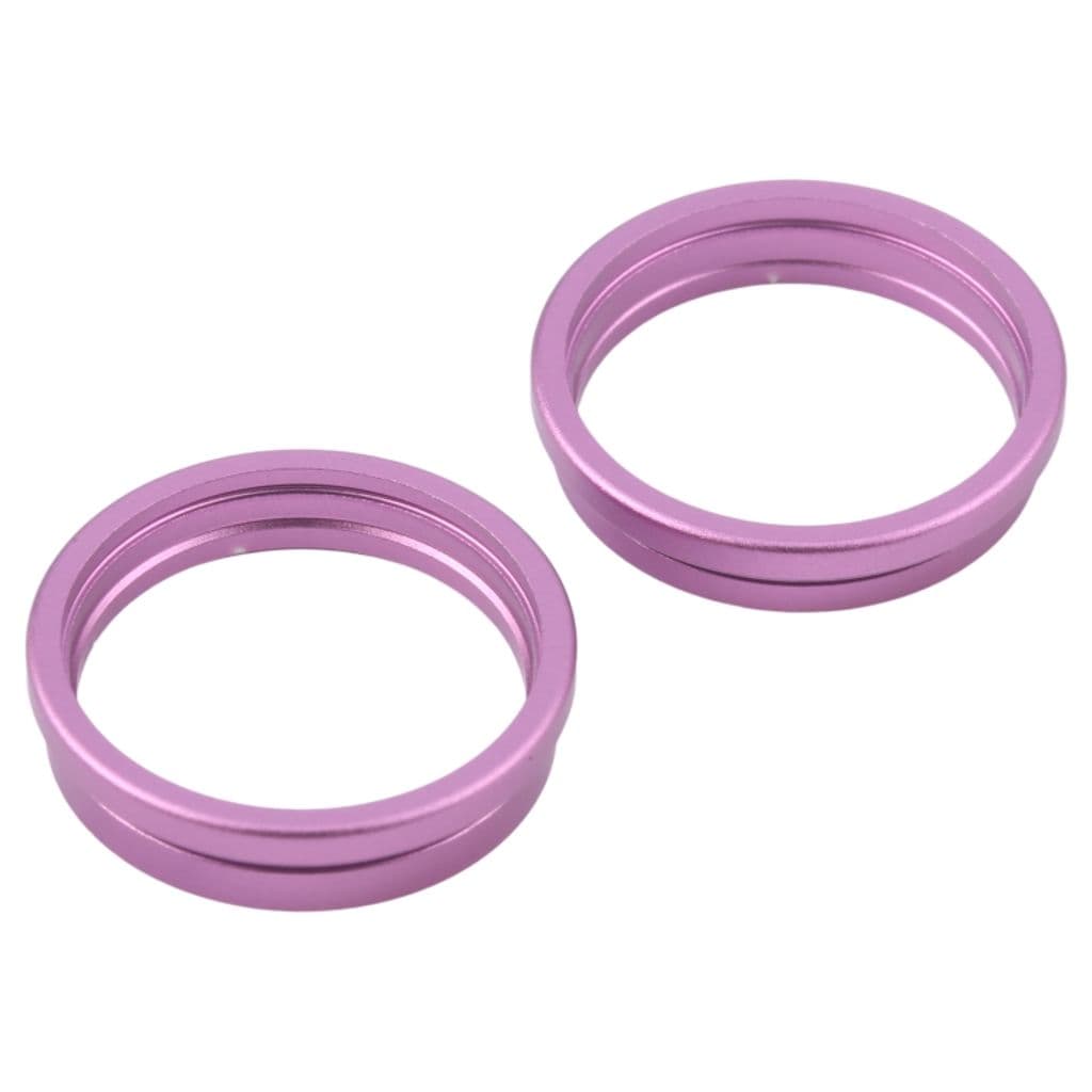 iPhone 16 Plus Bakre kameralins yttre skyddsring, 2-pack - Lila