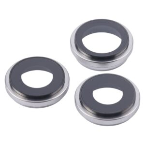 iPhone 16 Pro Max Kameralinsskydd, 3-pack - Silver