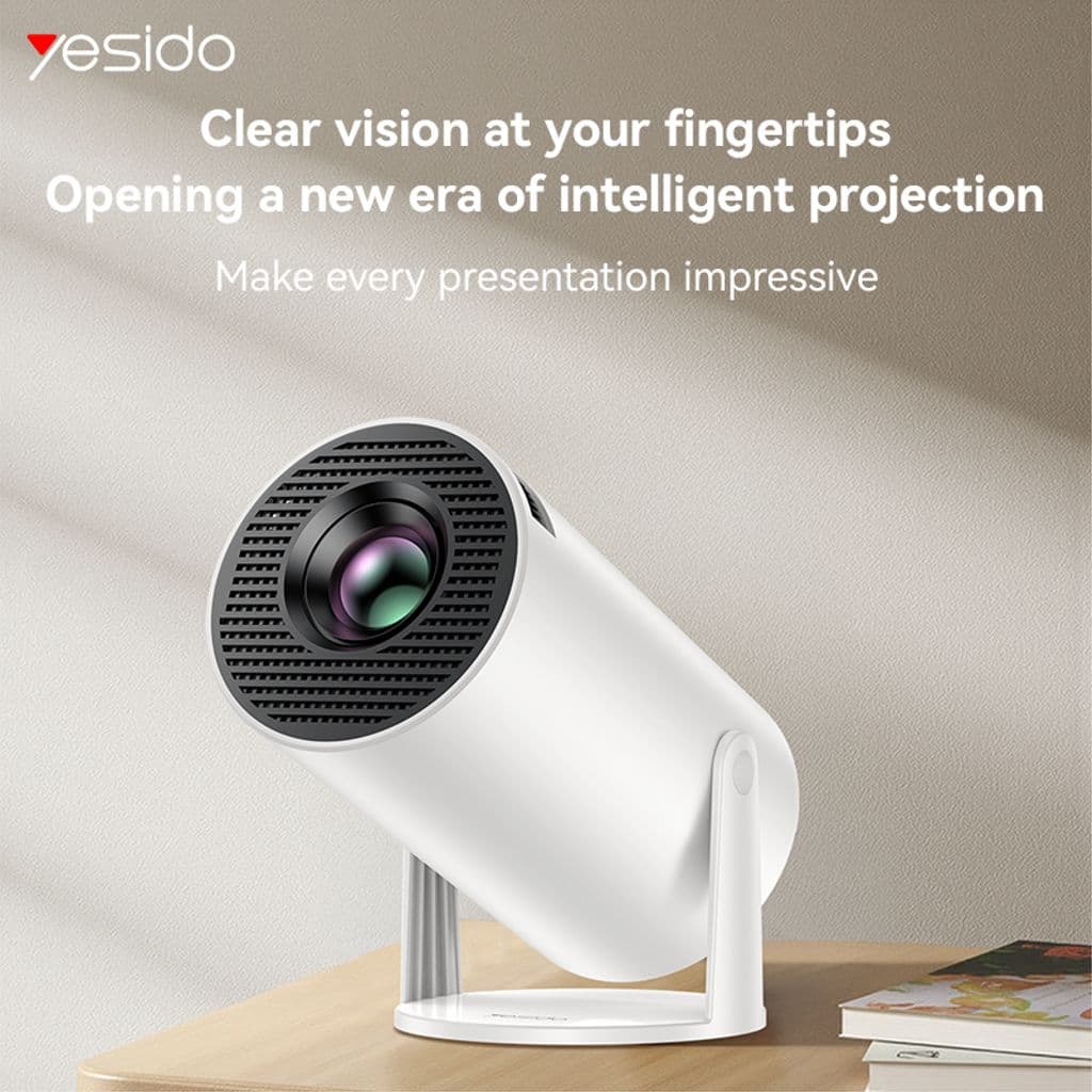 Yesido Miniprojektor 1280x720P - Vit