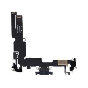 iPhone 14 Plus Original Laddningsport flex-kabel - Svart