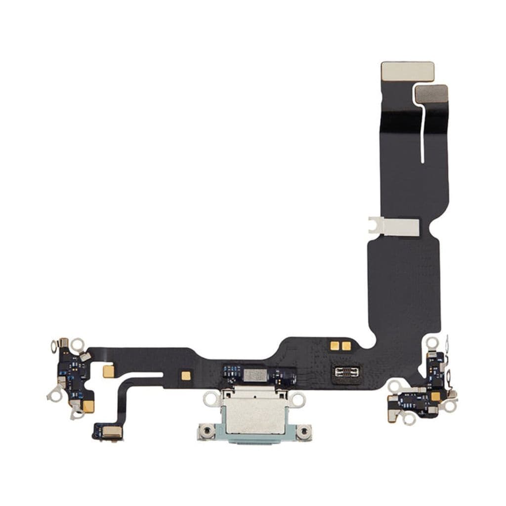 iPhone 15 Plus Original Laddningsport flex-kabel - Grön