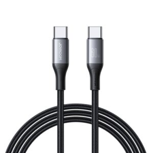 Joyroom Flash Series Snabbladdning USB-C till USB-C Kabel 60W, 1m - Svart