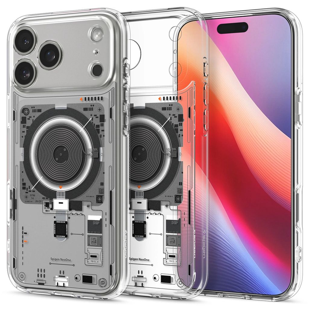 Spigen Ultra Hybrid MagSafe Neo One Skal till iPhone 17 Pro - Transparent