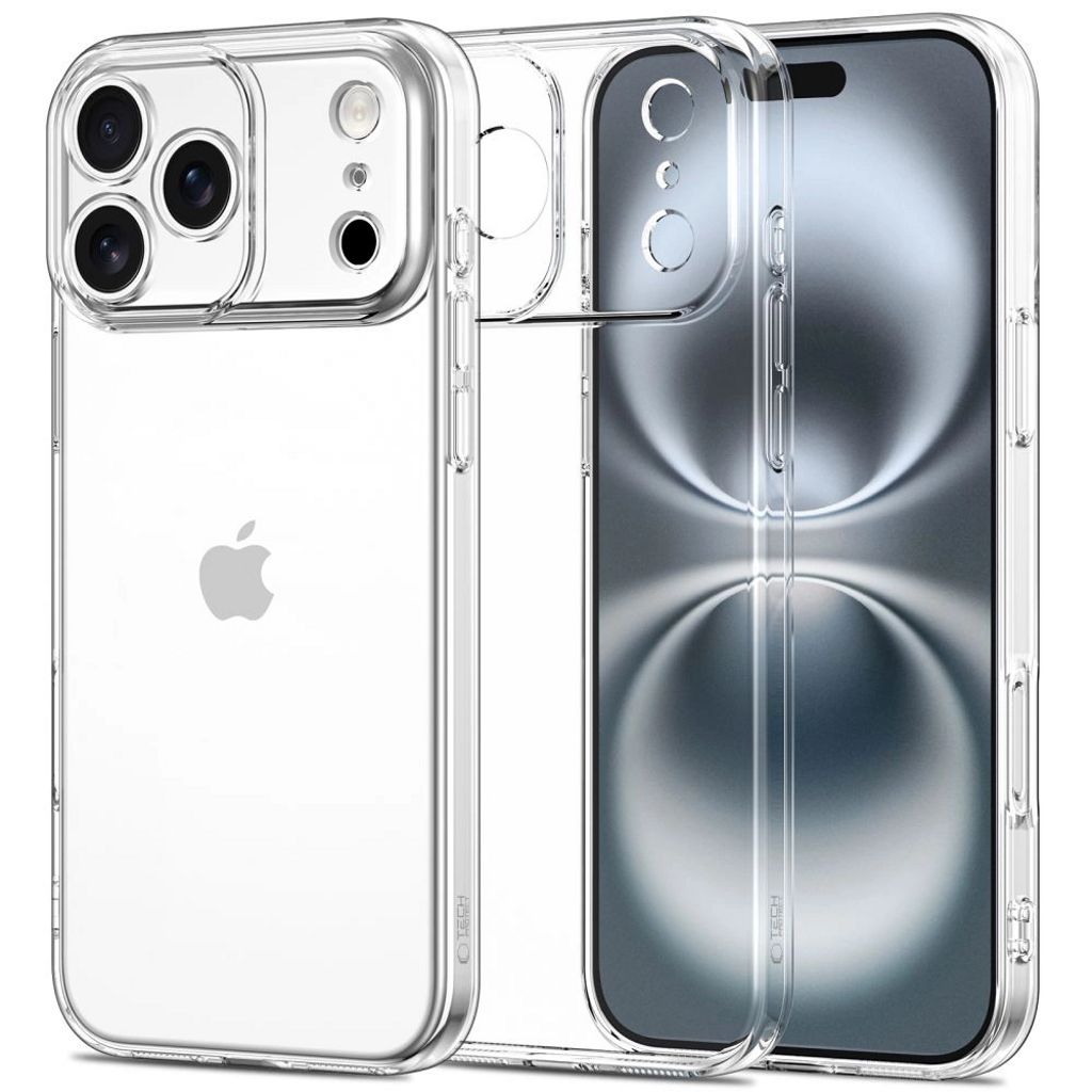 Tech-Protect FlexAir Skal till iPhone 17 Pro - Transparent