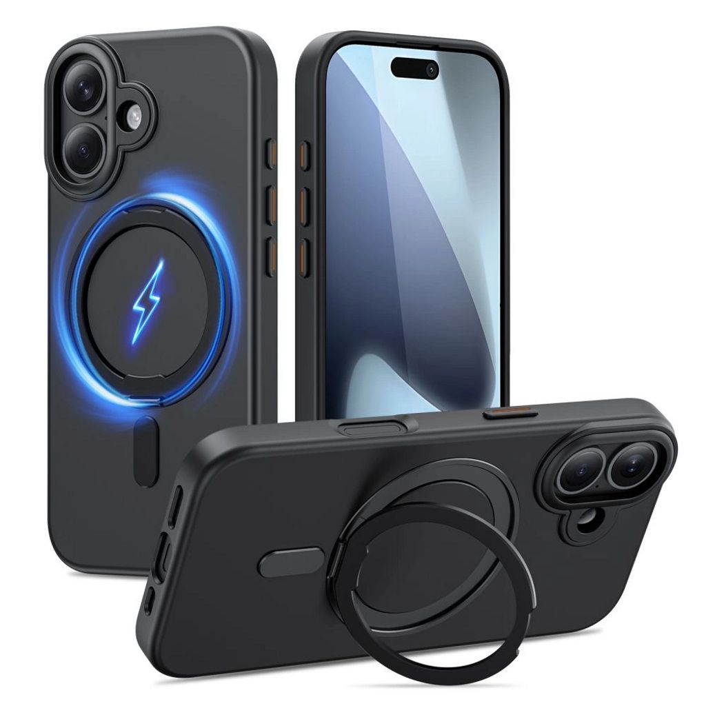 Tech-Protect MagRing MagSafe Skal till iPhone 17 - Matte Black