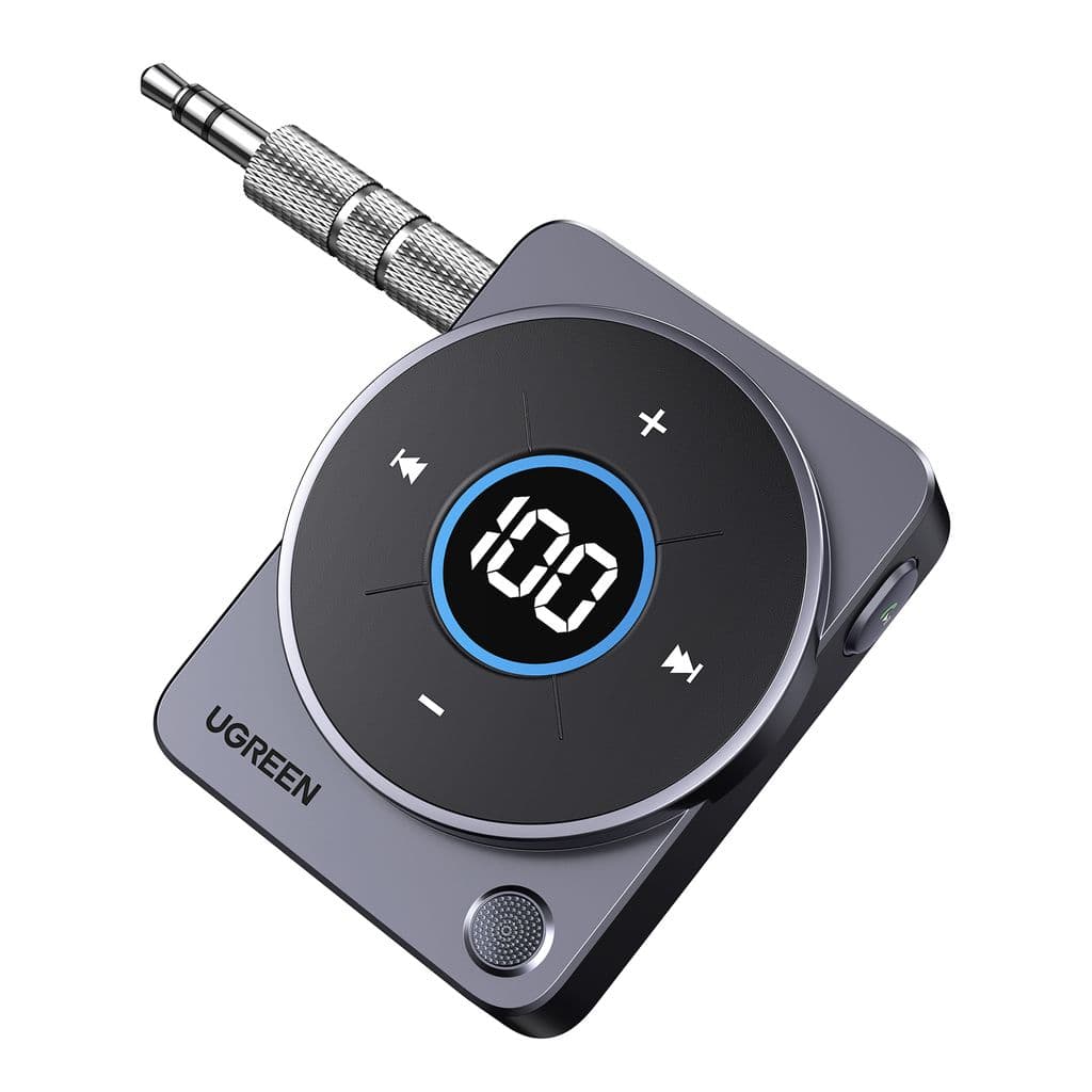 UGREEN Biladapter AUX Bluetooth 5.4-sändare