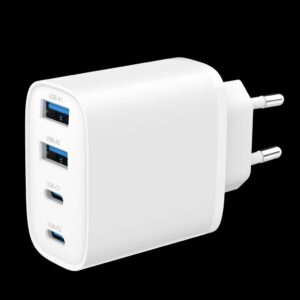 SiGN GaN 40W snabbladdare 2x USB-C/2x USB-A - Vit