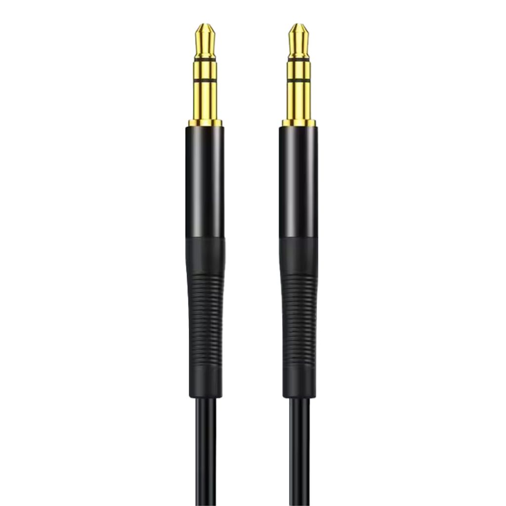 NEXTBATT 3,5 mm AUX-kabel hane-hane, 1m - Svart
