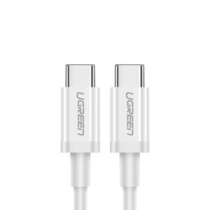 Ugreen USB-C till USB-C PD QC AFC Kabel 2m - Vit