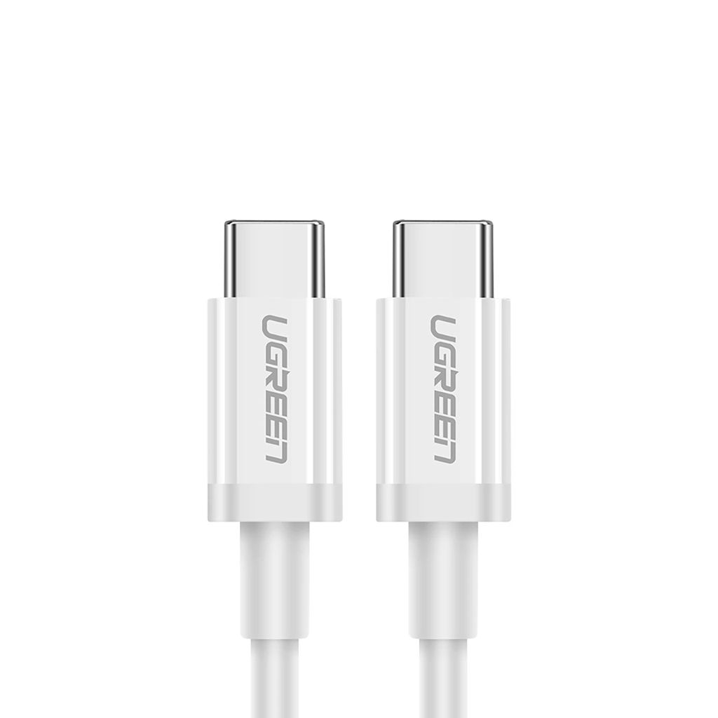 Ugreen USB-C till USB-C PD QC AFC Kabel 2m - Vit